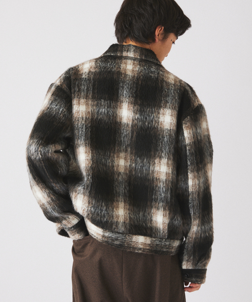 セール】シャギー オンブレ ワークジャケット（その他アウター