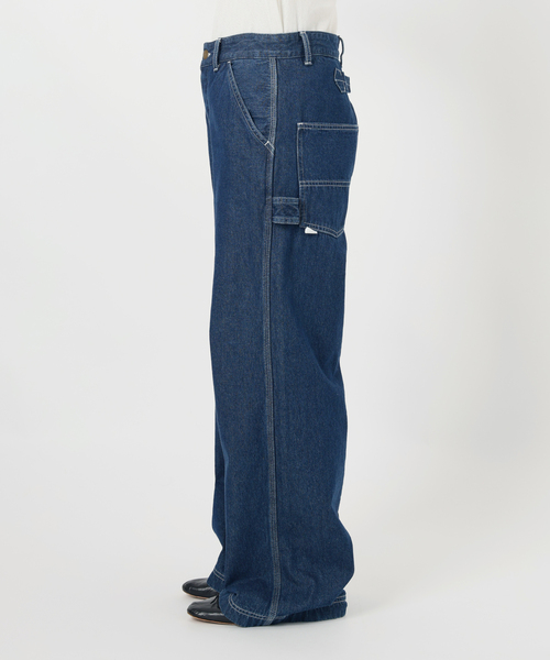 FRAMeWORK（フレームワーク）の「UNION HERCULES/ユニオンヘラクレス MADE オーバーサイズペインターパンツ（デニムパンツ・レディース・ネイビー・SMALL/MEDIUM）」の13枚目の写真