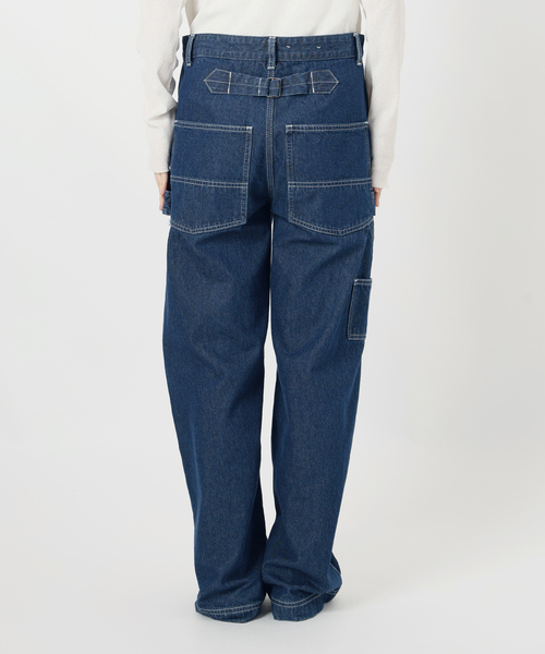 FRAMeWORK（フレームワーク）の「UNION HERCULES/ユニオンヘラクレス MADE オーバーサイズペインターパンツ（デニムパンツ・レディース・ネイビー・SMALL/MEDIUM）」の14枚目の写真