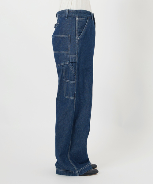 FRAMeWORK（フレームワーク）の「UNION HERCULES/ユニオンヘラクレス MADE オーバーサイズペインターパンツ（デニムパンツ・レディース・ネイビー・SMALL/MEDIUM）」の15枚目の写真