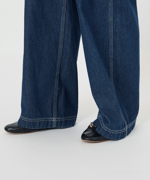 FRAMeWORK（フレームワーク）の「UNION HERCULES/ユニオンヘラクレス MADE オーバーサイズペインターパンツ（デニムパンツ・レディース・ネイビー・SMALL/MEDIUM）」の21枚目の写真