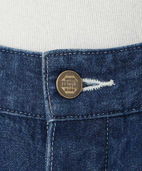 FRAMeWORK（フレームワーク）の「UNION HERCULES/ユニオンヘラクレス MADE オーバーサイズペインターパンツ（デニムパンツ・レディース・ネイビー・SMALL/MEDIUM）」の22枚目の写真