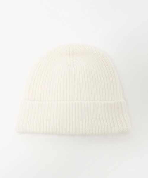 green label relaxing(グリーンレーベルリラクシング)の「リブ ニットキャップ 2 / ニット帽(ニットキャップ/ビーニー・レディース・ライトグレー/オフホワイト/グレー系・FREE)」の20枚目の写真