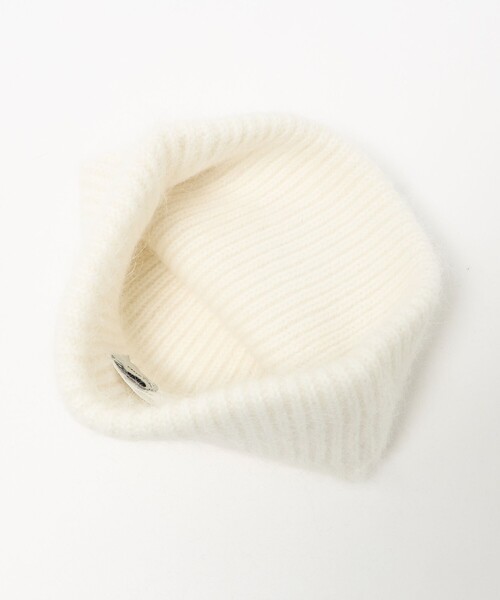 green label relaxing(グリーンレーベルリラクシング)の「リブ ニットキャップ 2 / ニット帽(ニットキャップ/ビーニー・レディース・ライトグレー/オフホワイト/グレー系・FREE)」の21枚目の写真