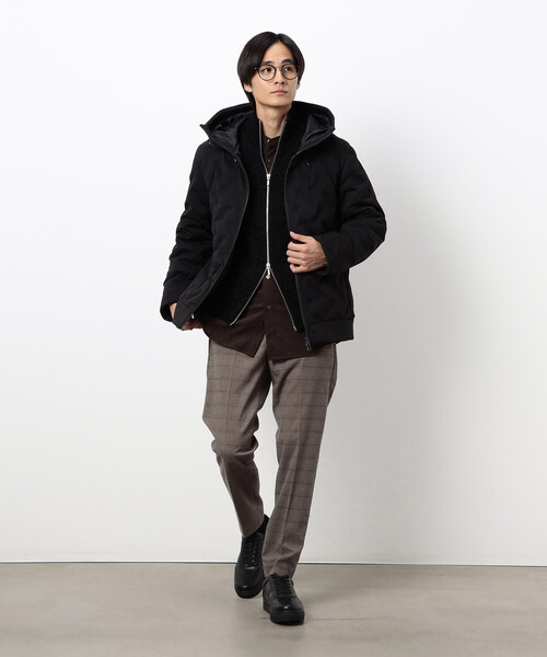 COMME CA ISM（コムサイズム）の「モール ドライバーズニット（ニット/セーター・メンズ・ブラック/グレー・LARGE/MEDIUM）」の9枚目の写真