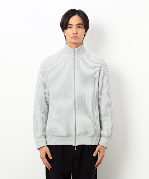 COMME CA ISM（コムサイズム）の「モール ドライバーズニット（ニット/セーター・メンズ・ブラック/グレー・LARGE/MEDIUM）」の13枚目の写真