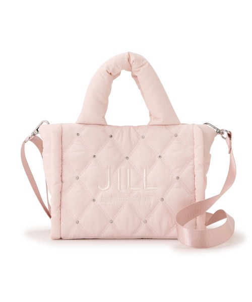 JILL by JILL STUART(ジルバイジルスチュアート)の「◇キルティングパフトートバッグ(トートバッグ・レディース・ピンク/ホワイト/ブラック・FREE)」の14枚目の写真