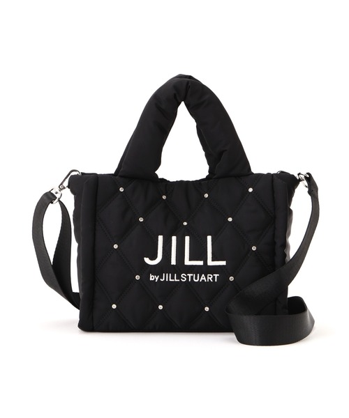 JILL by JILL STUART(ジルバイジルスチュアート)の「◇キルティングパフトートバッグ(トートバッグ・レディース・ピンク/ホワイト/ブラック・FREE)」の12枚目の写真