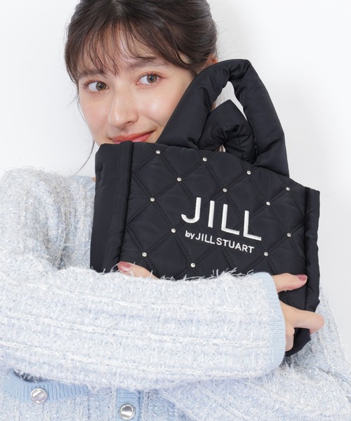 JILL by JILL STUART(ジルバイジルスチュアート)の「◇キルティングパフトートバッグ(トートバッグ・レディース・ピンク/ホワイト/ブラック・FREE)」の9枚目の写真
