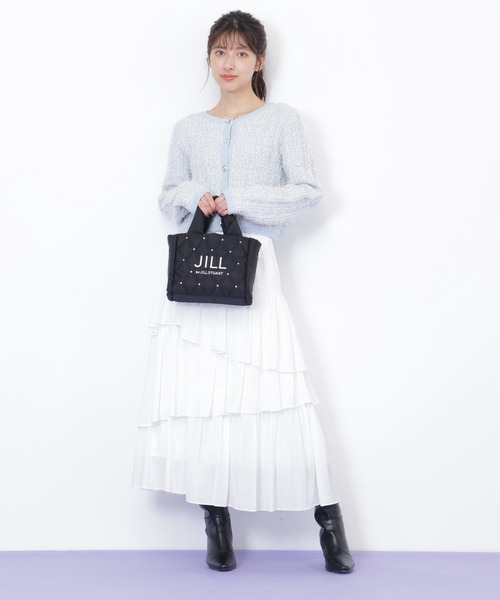 JILL by JILL STUART(ジルバイジルスチュアート)の「◇キルティングパフトートバッグ(トートバッグ・レディース・ピンク/ホワイト/ブラック・FREE)」の10枚目の写真