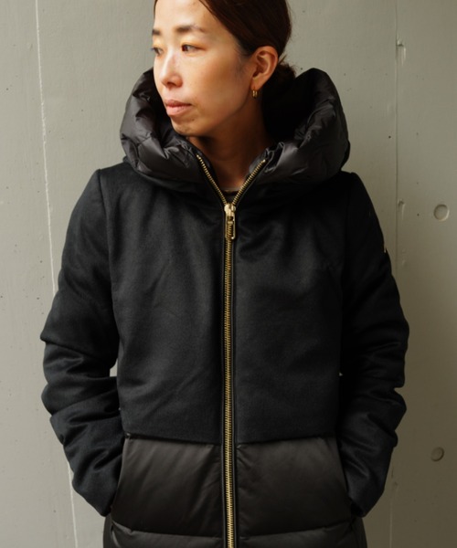 美品♡DUNO デュノBALLON X ダウンコート ブラック　42 DUNO（デュノ）の「DUNO (デュノ) BALLON-X ダウンコート（ダウン