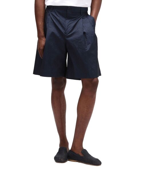 TOMMY HILFIGER(トミーヒルフィガー)の「ワイドレッグチノショーツ(チノパンツ・メンズ・ネイビー・46/48/52)」の1枚目の写真