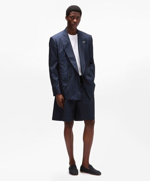 TOMMY HILFIGER(トミーヒルフィガー)の「ワイドレッグチノショーツ(チノパンツ・メンズ・ネイビー・46/48/52)」の5枚目の写真