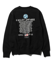 Valley Apparel（バレーアパレル）の「ヒストリープリントクルーネックスウェット（スウェット）」