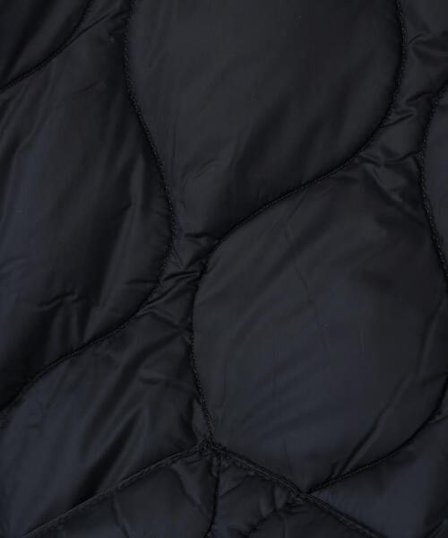 TAION(タイオン)の「TAION/タイオン/MILITARY V NECK W-ZIP DOWN VEST(ダウンベスト・レディース・ブラック・S/M/L)」の14枚目の写真