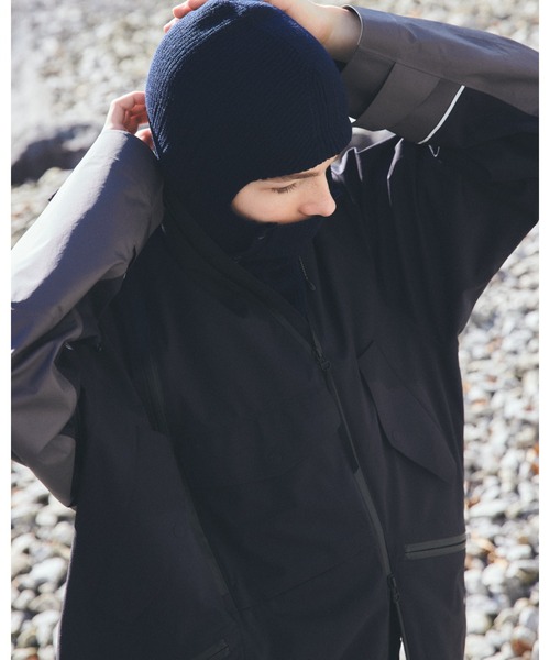 YDOT（ワイドット）の「【YDOT / ワイドット】3LAYER DN TECH DOUBLE ZIP JACKET / 3レイヤーDNテックダブルジップジャケット YU41603（ナイロンジャケット・メンズ・ブラック・M/L）」の7枚目の写真