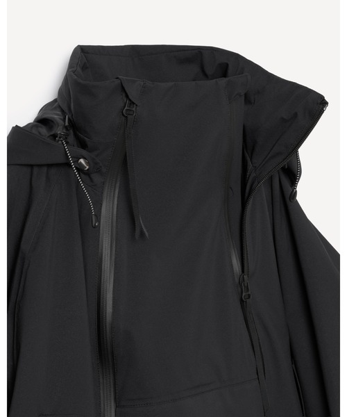 YDOT（ワイドット）の「【YDOT / ワイドット】3LAYER DN TECH DOUBLE ZIP JACKET / 3レイヤーDNテックダブルジップジャケット YU41603（ナイロンジャケット・メンズ・ブラック・M/L）」の12枚目の写真