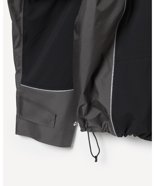 YDOT（ワイドット）の「【YDOT / ワイドット】3LAYER DN TECH DOUBLE ZIP JACKET / 3レイヤーDNテックダブルジップジャケット YU41603（ナイロンジャケット・メンズ・ブラック・M/L）」の15枚目の写真