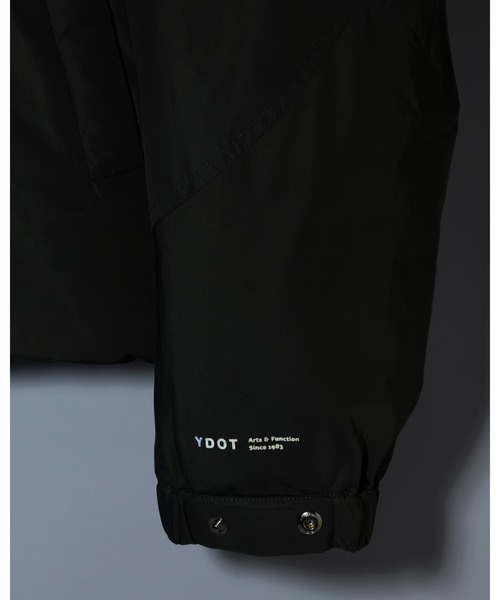YDOT（ワイドット）の「【YDOT / ワイドット】3LAYER DN TECH DOUBLE ZIP JACKET / 3レイヤーDNテックダブルジップジャケット YU41603（ナイロンジャケット・メンズ・ブラック・M/L）」の16枚目の写真