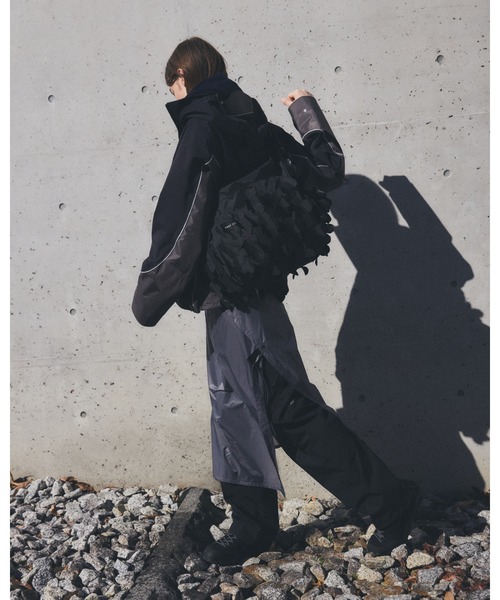 YDOT（ワイドット）の「【YDOT / ワイドット】3LAYER DN TECH DOUBLE ZIP JACKET / 3レイヤーDNテックダブルジップジャケット YU41603（ナイロンジャケット・メンズ・ブラック・M/L）」の9枚目の写真