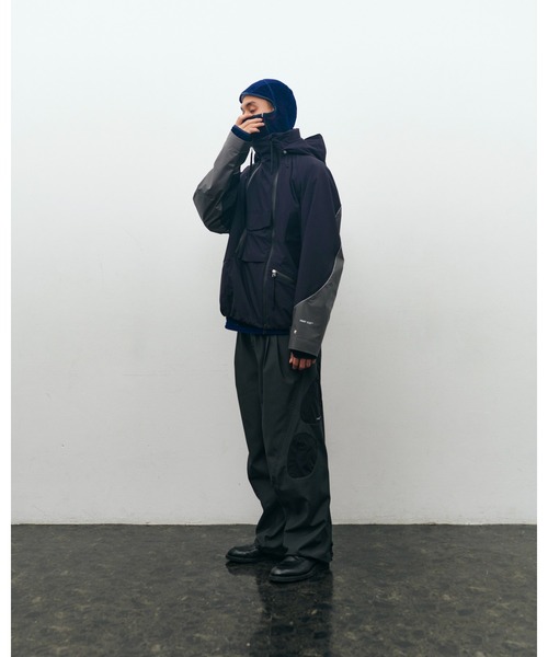 YDOT / ワイドット】3LAYER DN TECH DOUBLE ZIP JACKET / 3レイヤーDN