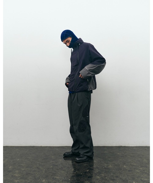 YDOT（ワイドット）の「【YDOT / ワイドット】3LAYER DN TECH DOUBLE ZIP JACKET / 3レイヤーDNテックダブルジップジャケット YU41603（ナイロンジャケット・メンズ・ブラック・M/L）」の3枚目の写真