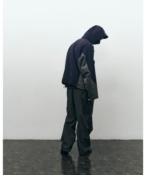 YDOT（ワイドット）の「【YDOT / ワイドット】3LAYER DN TECH DOUBLE ZIP JACKET / 3レイヤーDNテックダブルジップジャケット YU41603（ナイロンジャケット・メンズ・ブラック・M/L）」の5枚目の写真