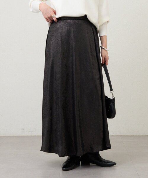 SHENERY（シーナリー）の「シャイニースカート（スカート・レディース・ホワイト/ブラック・38/36）」の22枚目の写真