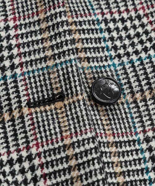 BROOKS BROTHERS(ブルックスブラザーズ)の「ウール マルチカラーチェック 3ボタンライディングジャケット(テーラードジャケット・レディース・マルチ・0/4/6/8/2)」の9枚目の写真