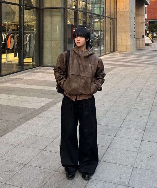 AAKAM(アーカム)の「Leather Puffer Jacket (Brown)(ダウンジャケット/コート・レディース・その他・1/2)」の15枚目の写真