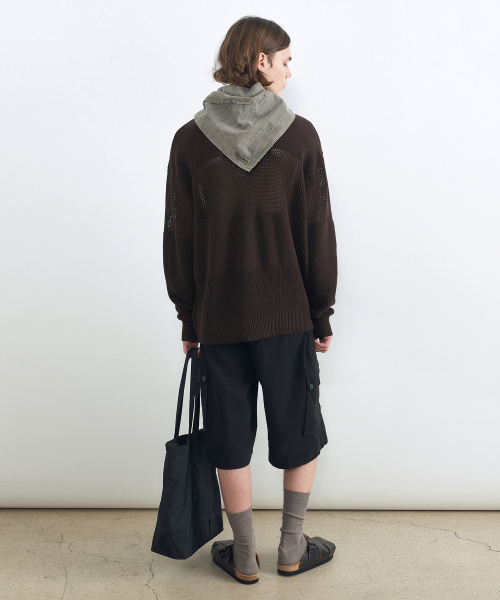INSILENCE(インサイロンス)の「リネンバミューダカーゴショーツ ブラック(その他パンツ・レディース・その他・SMALL/MEDIUM/LARGE)」の13枚目の写真