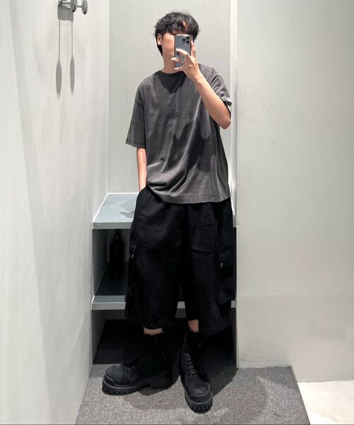 INSILENCE(インサイロンス)の「リネンバミューダカーゴショーツ ブラック(その他パンツ・レディース・その他・SMALL/MEDIUM/LARGE)」の9枚目の写真