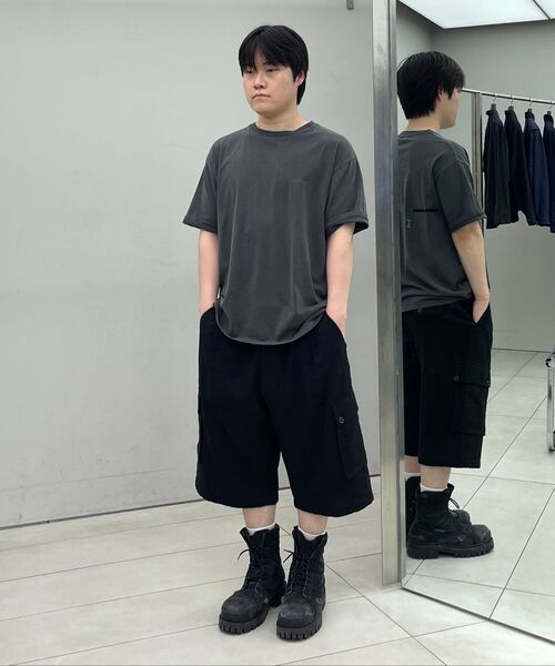 INSILENCE(インサイロンス)の「リネンバミューダカーゴショーツ ブラック(その他パンツ・レディース・その他・SMALL/MEDIUM/LARGE)」の8枚目の写真