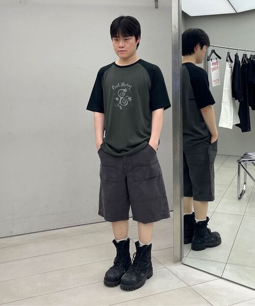 INSILENCE（インサイロンス）の「ガーメントダイ バermuda ショーツ ブラウン（その他パンツ・レディース・その他・SMALL/MEDIUM/LARGE）」の11枚目の写真