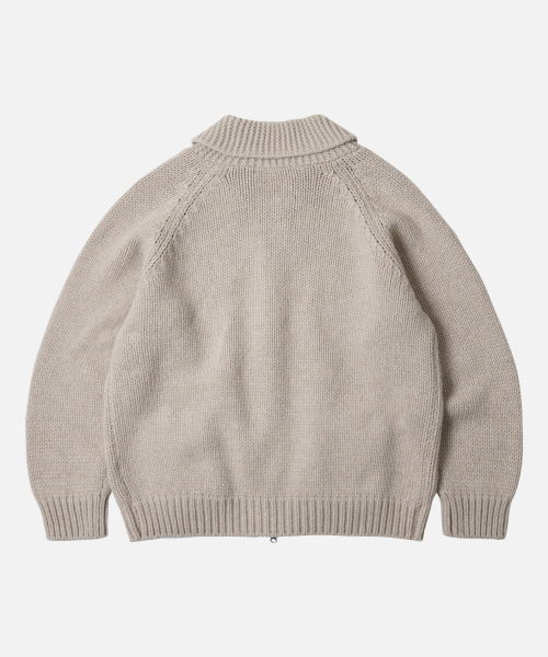 FRIZMWORKS(フリズムワークス)の「HEAVY COWICHAN ZIP UP CARDIGAN _ OATMEAL(カーディガン/ボレロ・メンズ・その他・SMALL/MEDIUM/LARGE/X-LARGE)」の3枚目の写真