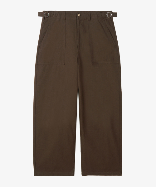 TOFFEE(トフィー)の「パティグビジョキャンバスコットンパンツ(BROWN)(その他パンツ・メンズ・その他・MEDIUM/LARGE/X-LARGE/SMALL)」の2枚目の写真