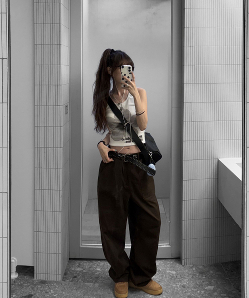 TOFFEE(トフィー)の「パティグビジョキャンバスコットンパンツ(BROWN)(その他パンツ・メンズ・その他・MEDIUM/LARGE/X-LARGE/SMALL)」の10枚目の写真
