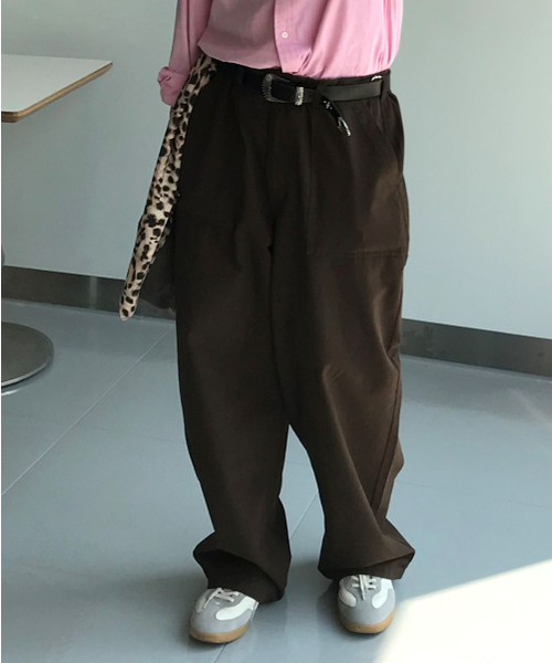 TOFFEE(トフィー)の「パティグビジョキャンバスコットンパンツ(BROWN)(その他パンツ・メンズ・その他・MEDIUM/LARGE/X-LARGE/SMALL)」の11枚目の写真