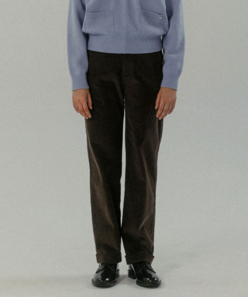 TTUDEMENT(トュードメント)の「CORDUROY ROLL UP PANTS BROWN(その他パンツ・レディース・その他・SMALL)」の1枚目の写真