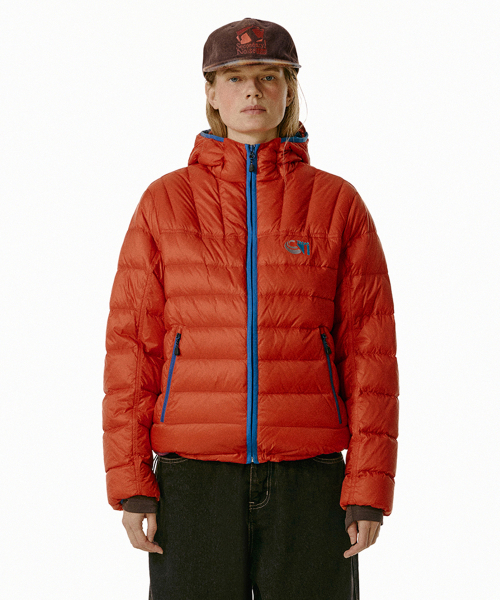 TEKET(テケット)の「CT Lightweight Down Jacket Orange(ダウンジャケット/コート・レディース・その他・LARGE/SMALL/MEDIUM)」の1枚目の写真