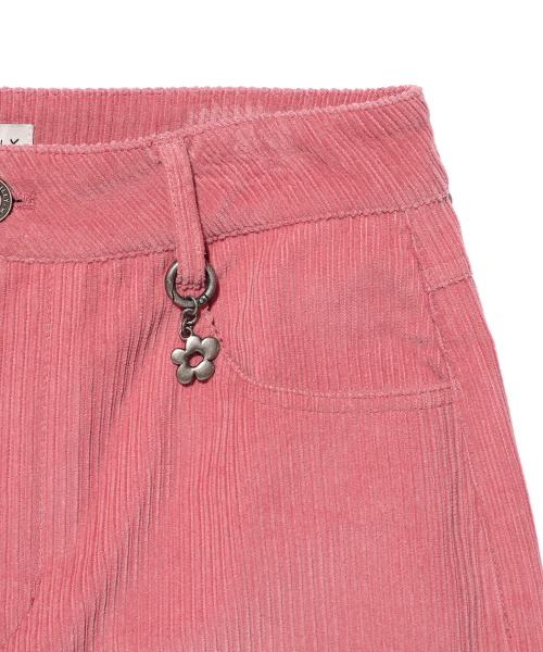 Wacky WiLLy(ワッキーウィリー)の「ウィメンズコーデュロイセミワイドパンツピンク(その他パンツ・レディース・その他・SMALL/MEDIUM)」の5枚目の写真
