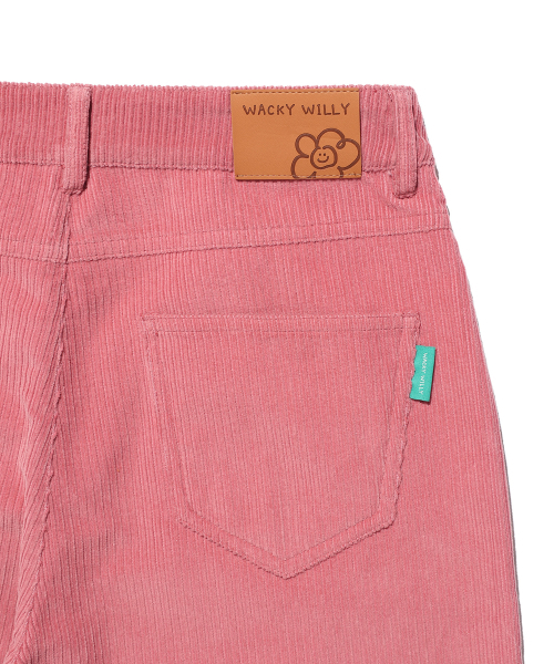 Wacky WiLLy(ワッキーウィリー)の「ウィメンズコーデュロイセミワイドパンツピンク(その他パンツ・レディース・その他・SMALL/MEDIUM)」の7枚目の写真