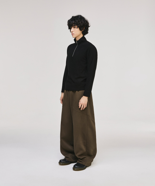 SIGNATURE（シグネチャ）の「パティグカーブド裏起毛トレーニングパンツ[カーキ]（スウェットパンツ・レディース・その他・MEDIUM/LARGE）」の7枚目の写真