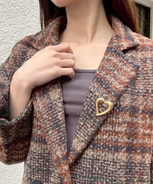 PRIVATE  BEACH（プライベートビーチ）の「ハートモチーフブローチ（ブローチ/コサージュ）」