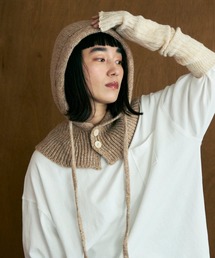 Crisp | リボンニットバラクラバ(ニットキャップ/ビーニー)