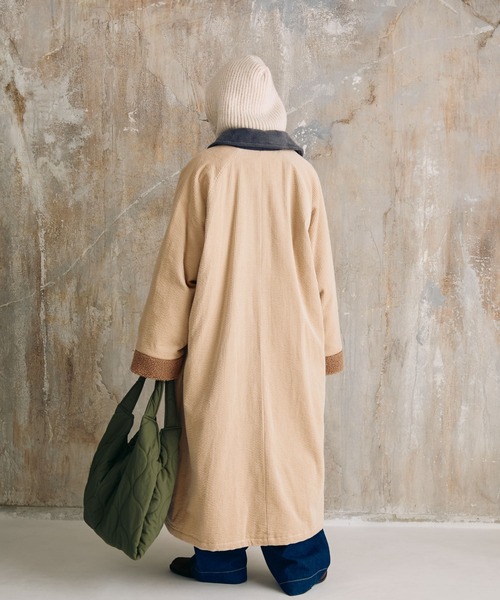 Crisp（クリスプ）の「リボンニットバラクラバ（ニットキャップ/ビーニー・レディース・ベージュ/アイボリー・FREE）」の10枚目の写真