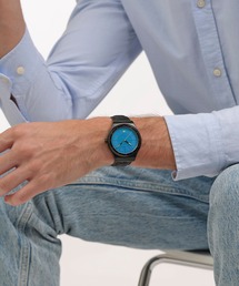 SWATCH（スウォッチ）の「BLACKCLOAK MECHANISM（アナログ腕時計）」