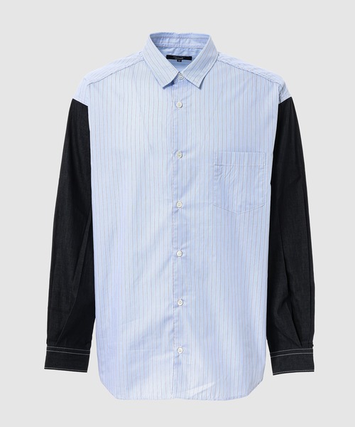 COTTON STRIPE & COTTON DENIM SHIRTS（シャツ/ブラウス）｜COMME des