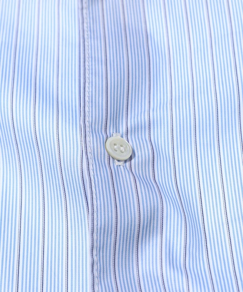COMME des GARCONS HOMME(コム デ ギャルソン・オム)の「COTTON STRIPE & COTTON DENIM SHIRTS(シャツ/ブラウス・メンズ・ネイビー・XS/S/M/L)」の3枚目の写真
