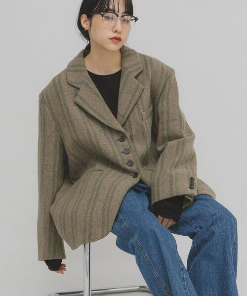 セール】ウールMIXテーラードジャケット（その他アウター）｜KBF